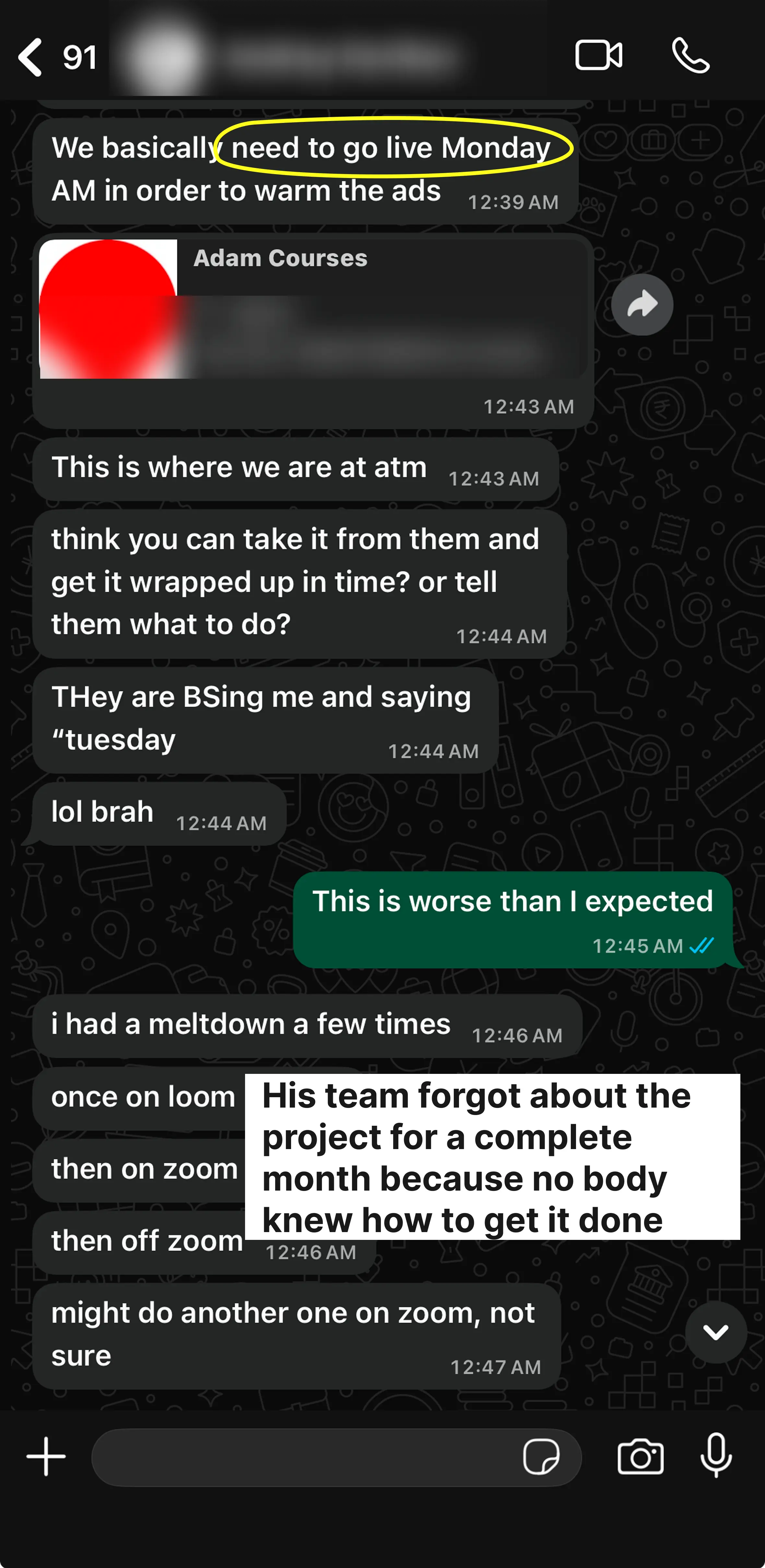 Andrey testimonial, part 1